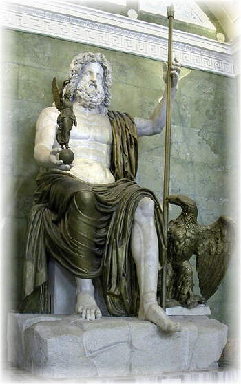 der Griechische Gott Zeus